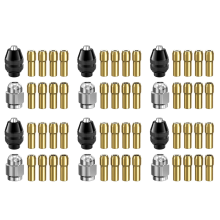 Drill Chuck Collet Set with Replacement Rotary Drill Nut Set