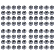 20 Pcs 624ZZ 4mm x 13mm x 5mm Carbon Steel Deep Groove Ball Bearings