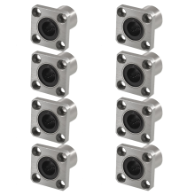 Bushings Square Flanged Long Linear Bearing 12mm x 21mm x 30mm