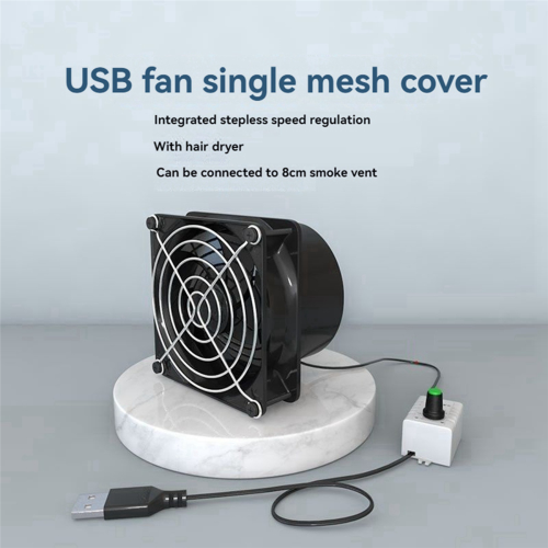 USB Speed Control Fan Smoke Absorber Fume Extractor Fan 2