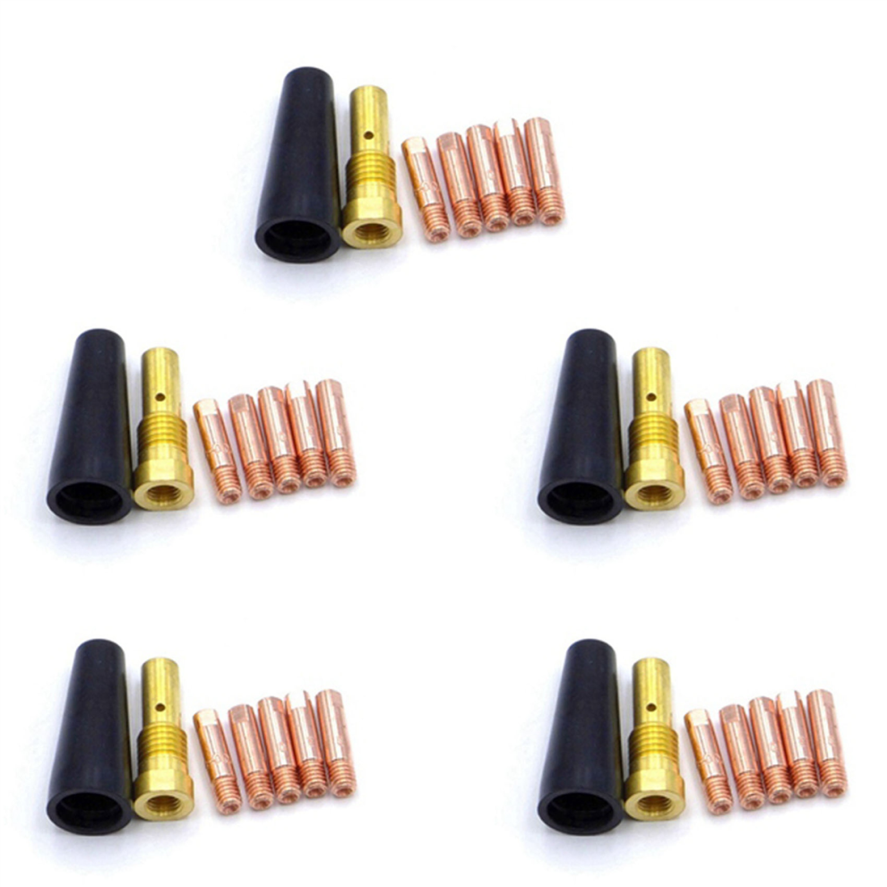 7Pcs/Set Gasless Nozzle Tips For Fc90 Flux-Cored Wire Feed 0.9Mm 4711191714077