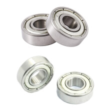10 pieces 607ZZ 19 x 7 x6mm sealed one row deep Metal ball bearings