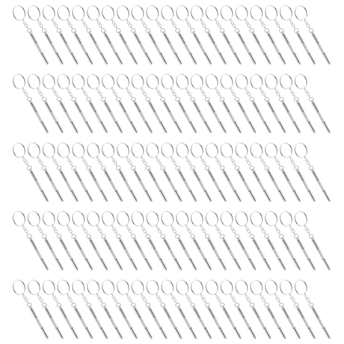 100Pcs Eyeglass Screwdriver Sunglass Glasses Watch Repair Tool 1