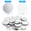 Mini Size Acrylic Round Mirror (100PCS, 1 Inch) 4
