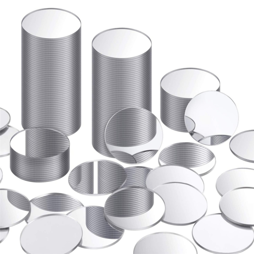 Mini Size Acrylic Round Mirror (100PCS, 1 Inch) 1