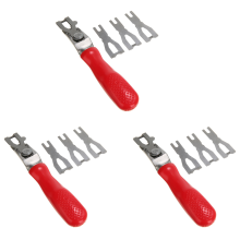 3 Blade Vinyl Flooring Welding Cutting Kit Carpet Skiving Tools