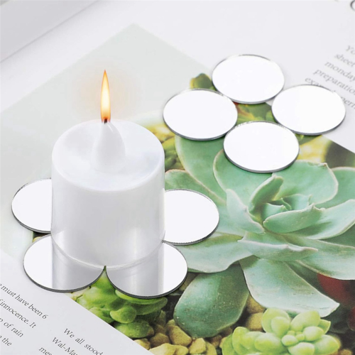 Mini Size Acrylic Round Mirror (100PCS, 1 Inch) 2