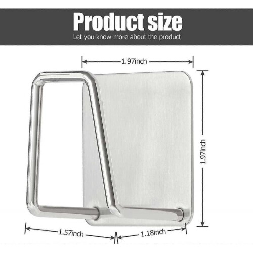 Sponge Holder 2 Pack 304 Stainless Steel 2.5 Lb Capacity 2