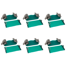 12PCS/LOT 3D Sublimation Machine Silicone Mug Wraps Rubber Clamps