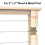 50 Pack Cable Railing kit, T316 Stainless Steel 1/8In 6