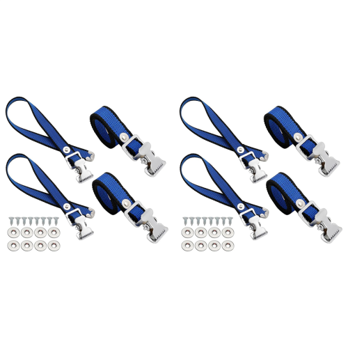 4PCS Drywall Stilts Straps, Adjustable Drywall Foot Band Straps Kit