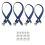 4PCS Drywall Stilts Straps, Adjustable Drywall Foot Band Straps Kit 4