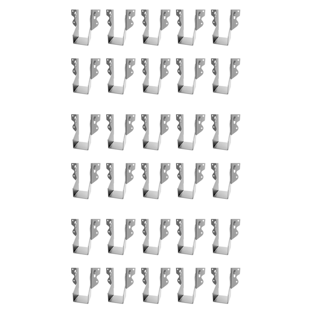 10Pcs Strong Tie Brackets Lu24 2X4 Joist Hanger For Wood Hurricane 4712844914561