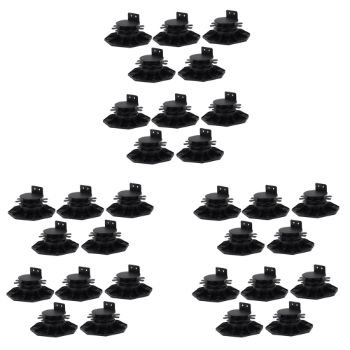 10Pack Adjustable Deck Support Pedestal Deck Foundation Base Support