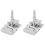 2PCS Silk Screen Printing Butterfly Frame Hinge Clamp DIY Hobby Tool 4