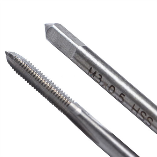10Pcs Micro-Taps Bit Small Hand Screw Thread Taps M1-M3.5 HSS 1