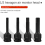1/2 inch Drive Master Impact Hex Bit Set, Hex Driver,8pcs 2