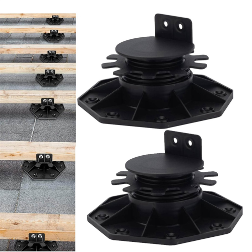 10Pack Adjustable Deck Support Pedestal Deck Foundation Base Support 1