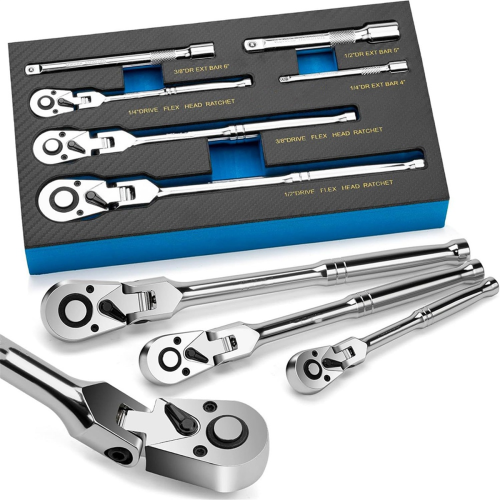 6 PCS Labor-Saving Ratchet Rotatable Screwdriver Screwdriver Set 2