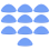 10 pcs Opening Pry Tool For Cell Phone Screen Repair Light blue 2