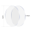 2Pcs 6mm Thick Round Acrylic glass Sheet,6Inch Diameter,Acrylic Sheet 4