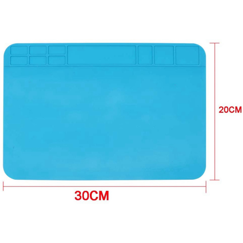 Insulation Silicone Soldering Repair Mat Heat Work Pad 1