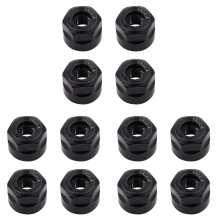 4Pcs Collet Clamping Hex Nuts, for CNC Milling Chuck Holder Lathe