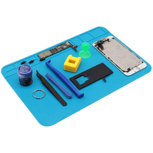 Insulation Silicone Soldering Repair Mat Heat Work Pad 2