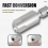 Adapter for Converting Impact Wrench to Electric Hammer Converts,A 4