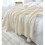 Blanket Tassel Knitted Blanket, Sofa Cushion Beige 70*100cm 13