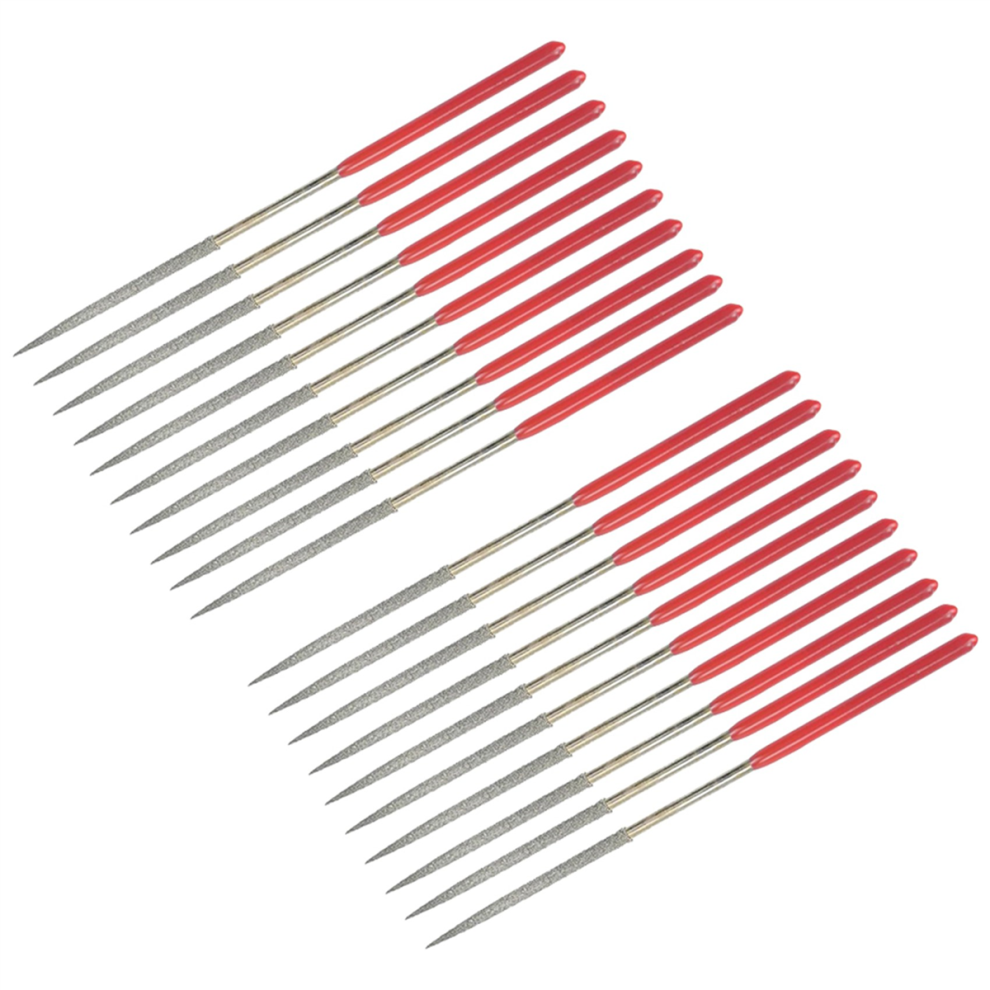3Mm X 140Mm Round Diamond Needle File Set For Metal Stone Grinding 4712844922931