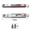 Mini Ratchet Wrench 1/4Inch Drive Socket Hex Screwdriver Bit Straight 4