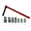 Carbon Steel Tap Wrench Adapter Set 8-17mm 3