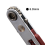 Mini Ratchet Wrench 1/4Inch Drive Socket Hex Screwdriver Bit Straight 5