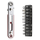 Flat Head Mini Ratchet Wrench 90 Degree Offset Screwdriver Handle Set 3