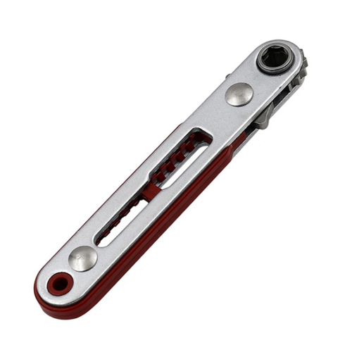 Flat Head Mini Ratchet Wrench 90 Degree Offset Screwdriver Handle Set 1