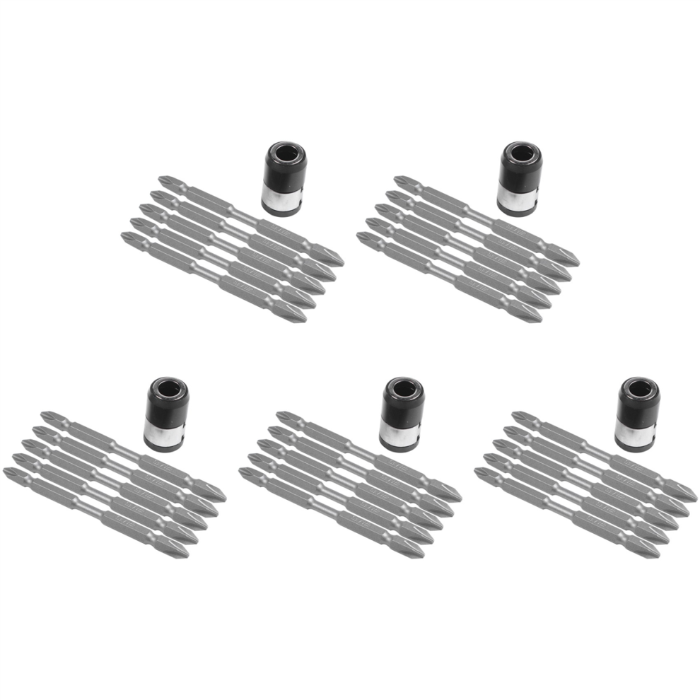 5Pcs S2 Screwdriver Bits Set 100Mm Double Head Hex Shank-image-OPC-PJ98SHW-NEW