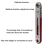 Mini Ratchet Wrench 1/4Inch Drive Socket Hex Screwdriver Bit Straight 3