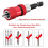 1/4 Hex Shank Electric Drill Magnetic Screwdriver Bit Holder Tool 2