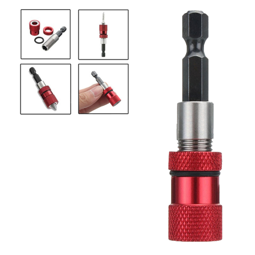 1/4 Hex Shank Electric Drill Magnetic Screwdriver Bit Holder Tool 2