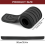 Car Rear Bumper Protector, Universal Flexible Bumper Guard Protector 4