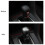 Shift Knob Protector Cover Trim Sticker for 2016- 2019 5