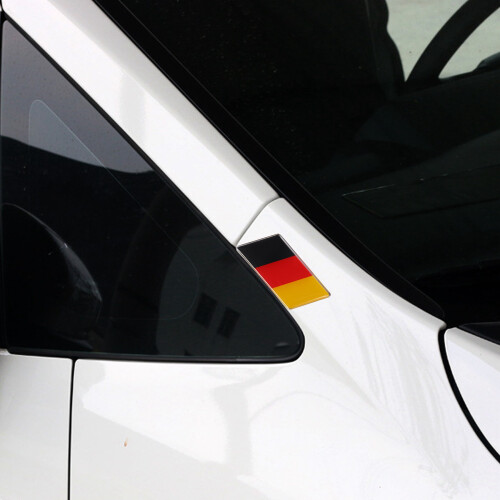 German Flag Emblem Badge Sticker Front Grille Bumper for Car 2