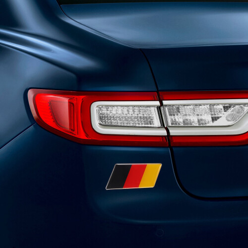 German Flag Emblem Badge Sticker Front Grille Bumper for Car 1