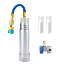 134A Oil Dye Injector Kit with 2 Quick Couplers 2 Oil Checkers