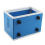 Junction Box Blue Metal Project Box DIY Electric Enclosure Case 5