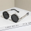 ND2-400 9 Level Adjustable Dimming Polarized Sunglasses Black 2