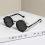 ND2-400 9 Level Adjustable Dimming Polarized Sunglasses Black 7