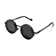 ND2-400 9 Level Adjustable Dimming Polarized Sunglasses Black