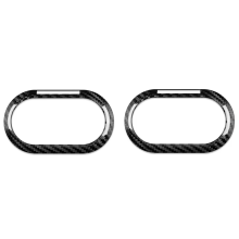 Real Dry Hard A-Pillars Speaker Cover Interior Trim for MINI